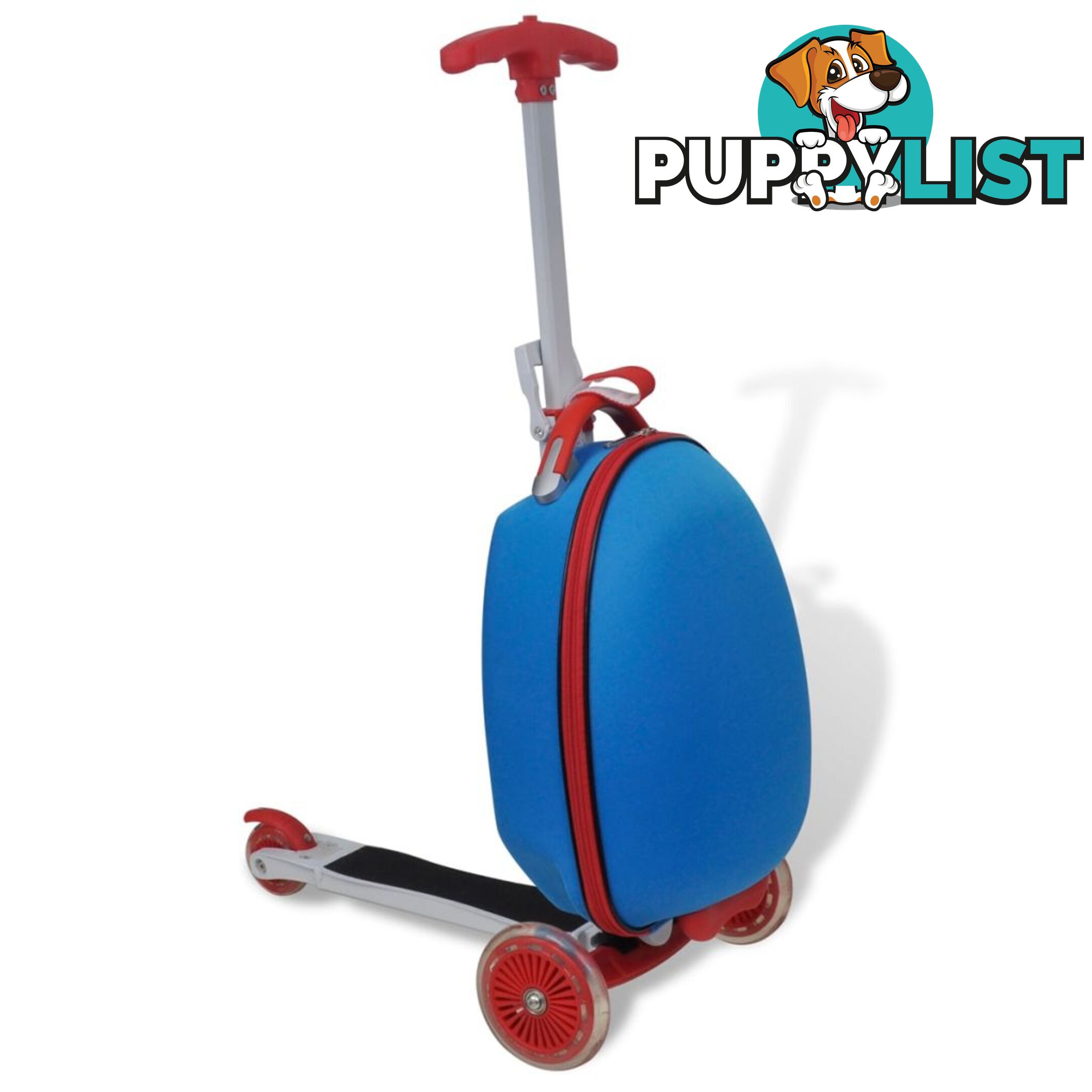 Trolley Case with Scooter for Children - Blue - Unbranded - 4326500421531