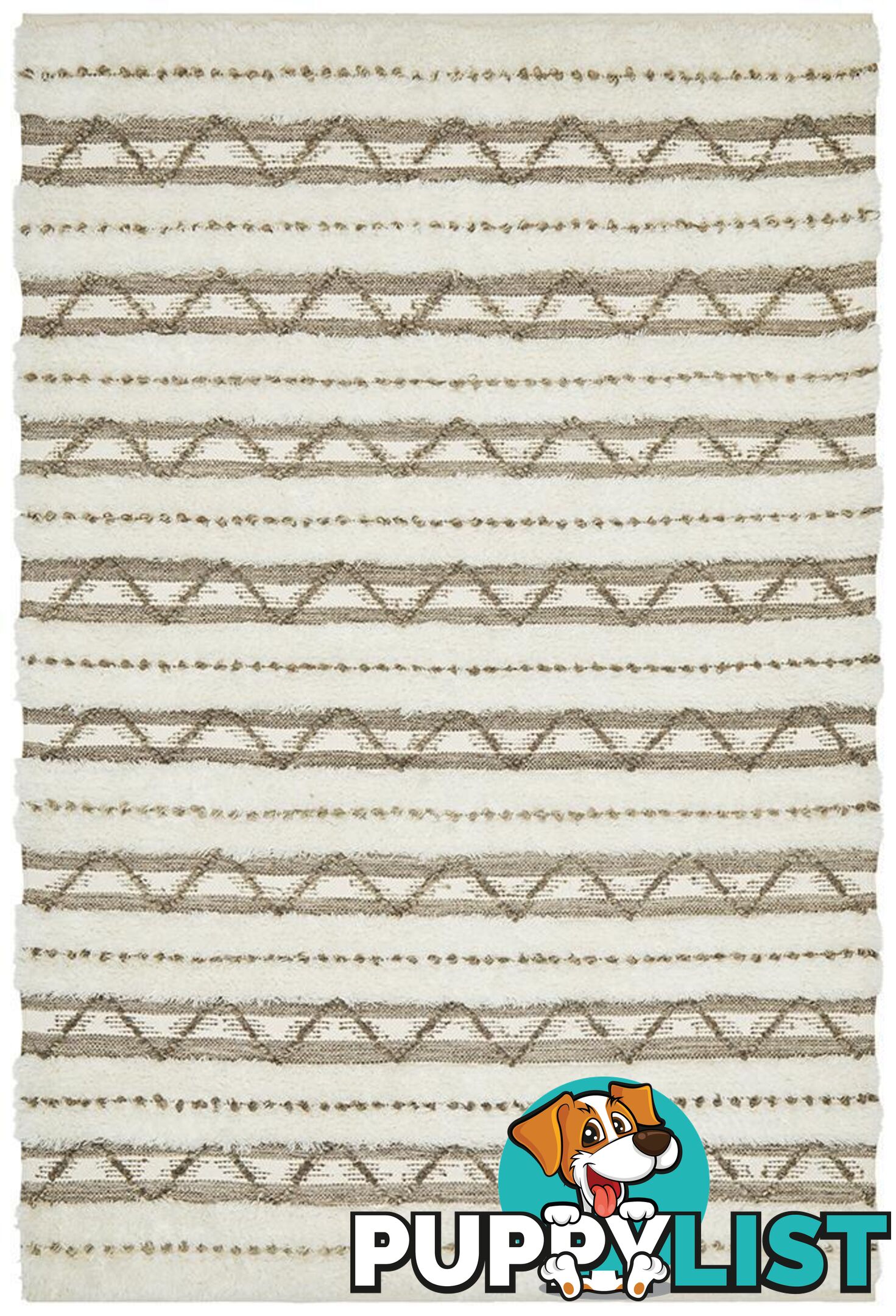 Everest Fusion Interweave Ivory Rug - Unbranded - 9375321834575