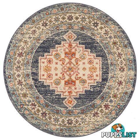 Legacy Round Ecru Rug - Unbranded - 9375321884372