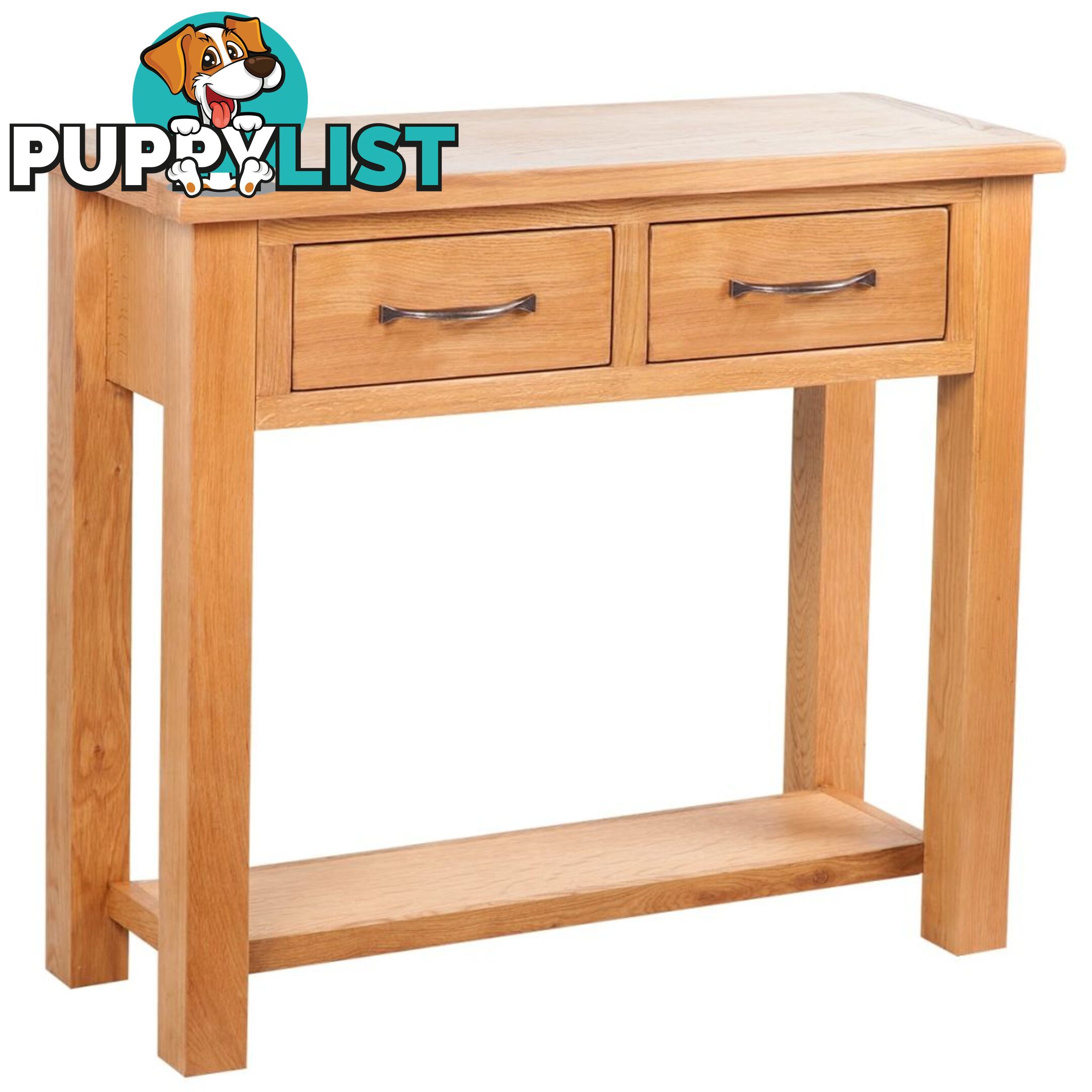 Console Table with 2 Drawers - Unbranded - 4326500433251