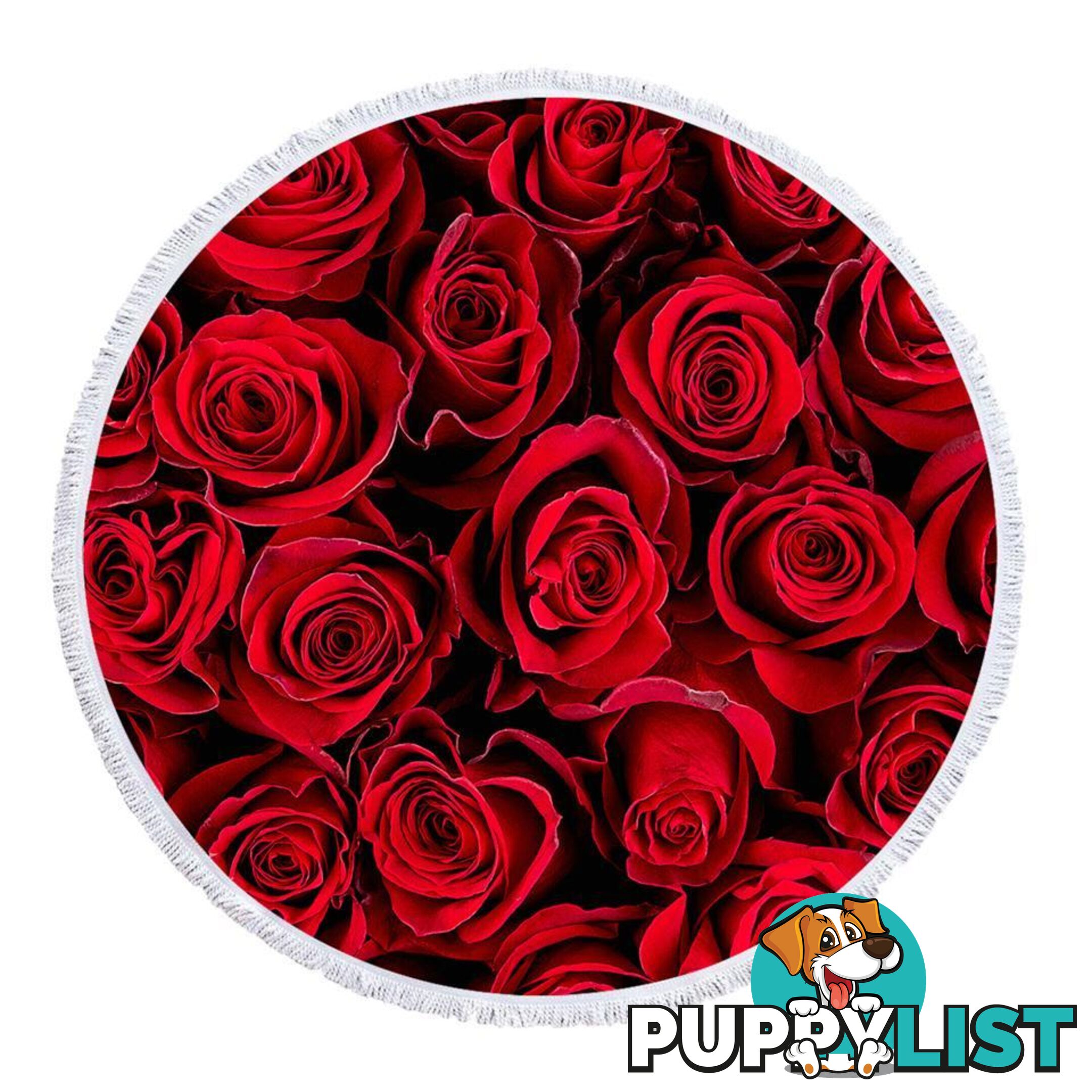 Full of Roses Beach Towel - Towel - 7427046341431