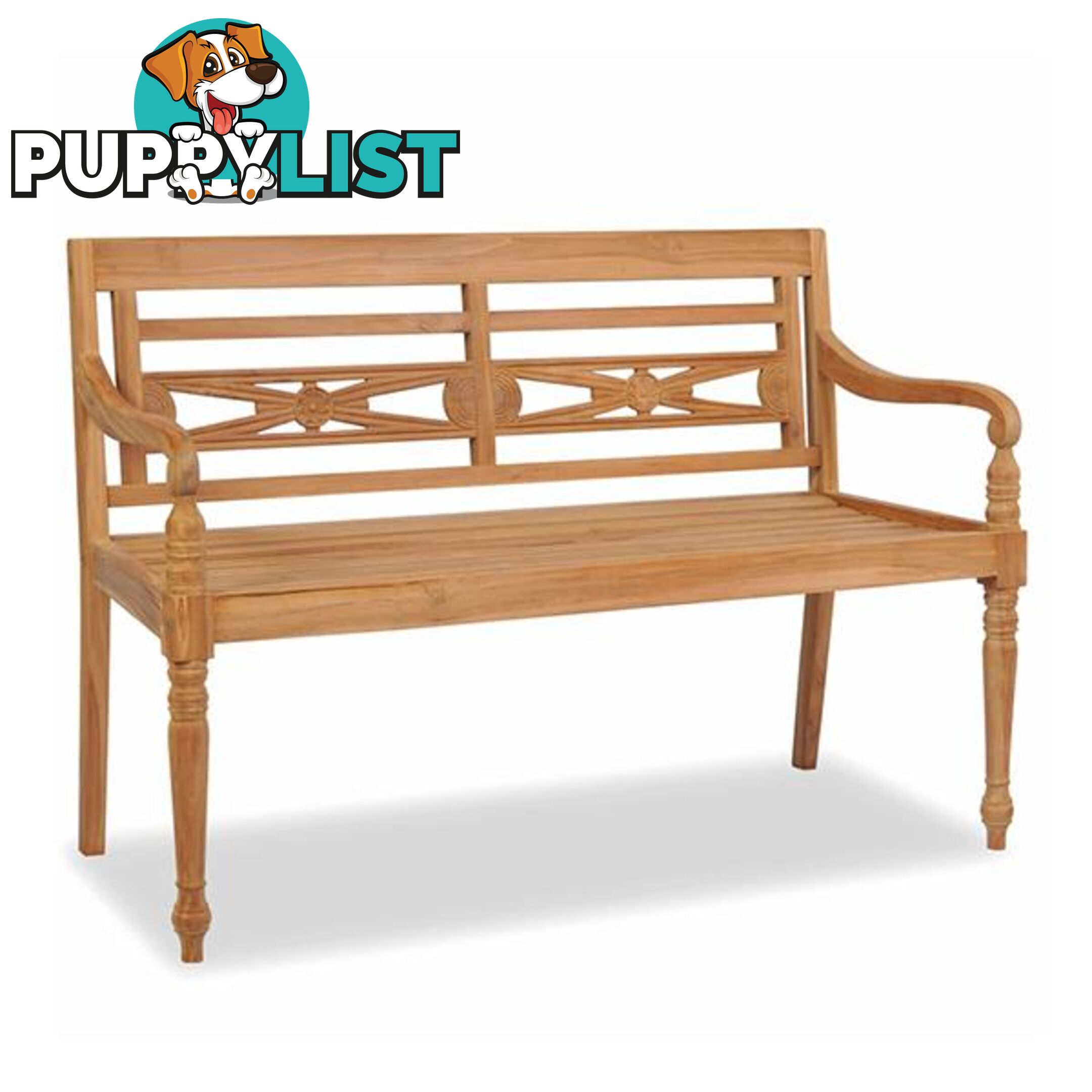 Batavia Bench Teak - Unbranded - 7427046256278