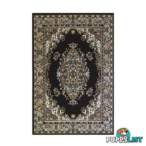 Allure Black Runner Polypropylene Rug 60 X 220 Cm - Unbranded - 9476062057459