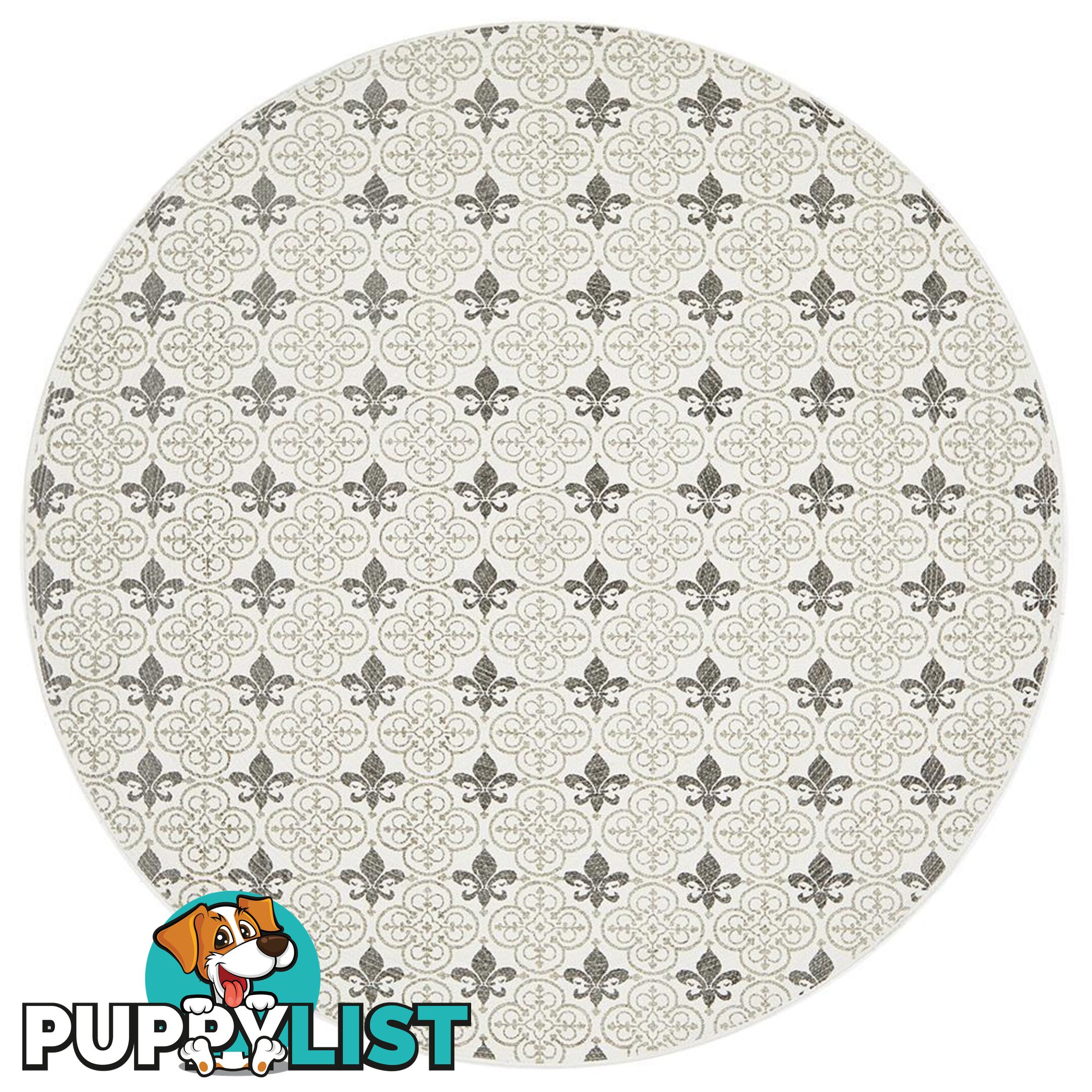 Lunar Mudrit Silver Rug - Unbranded - 9375321853088