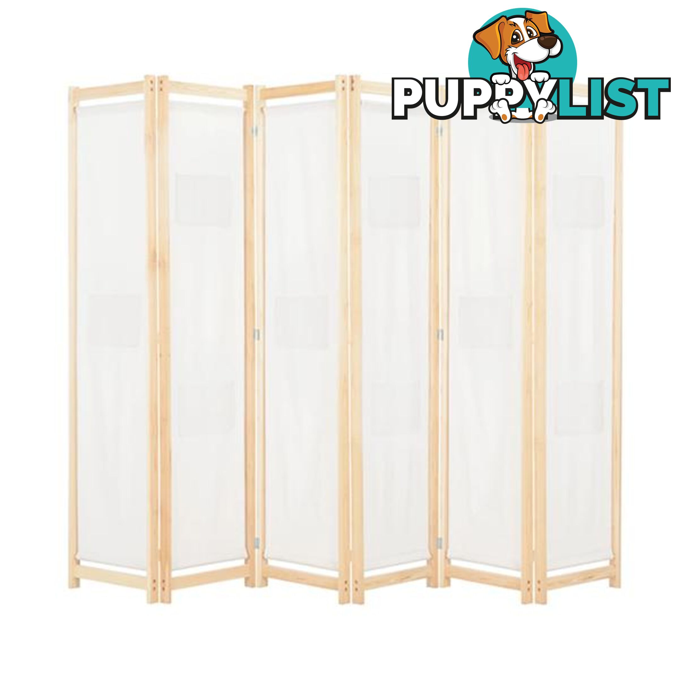 6 Panel Room Divider 240X170X4 Cm Fabric - Unbranded - 787976575922