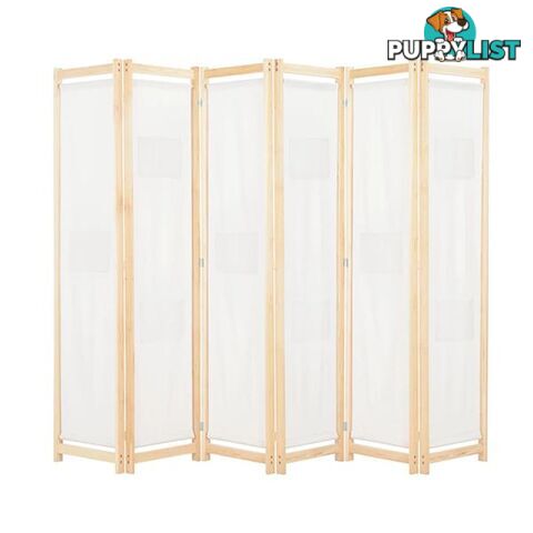 6 Panel Room Divider 240X170X4 Cm Fabric - Unbranded - 787976575922