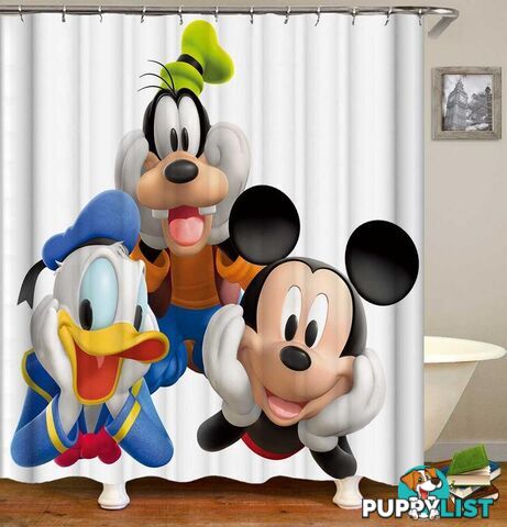 Mickey Mouse And Friends Shower Curtain - Curtain - 7427046055505