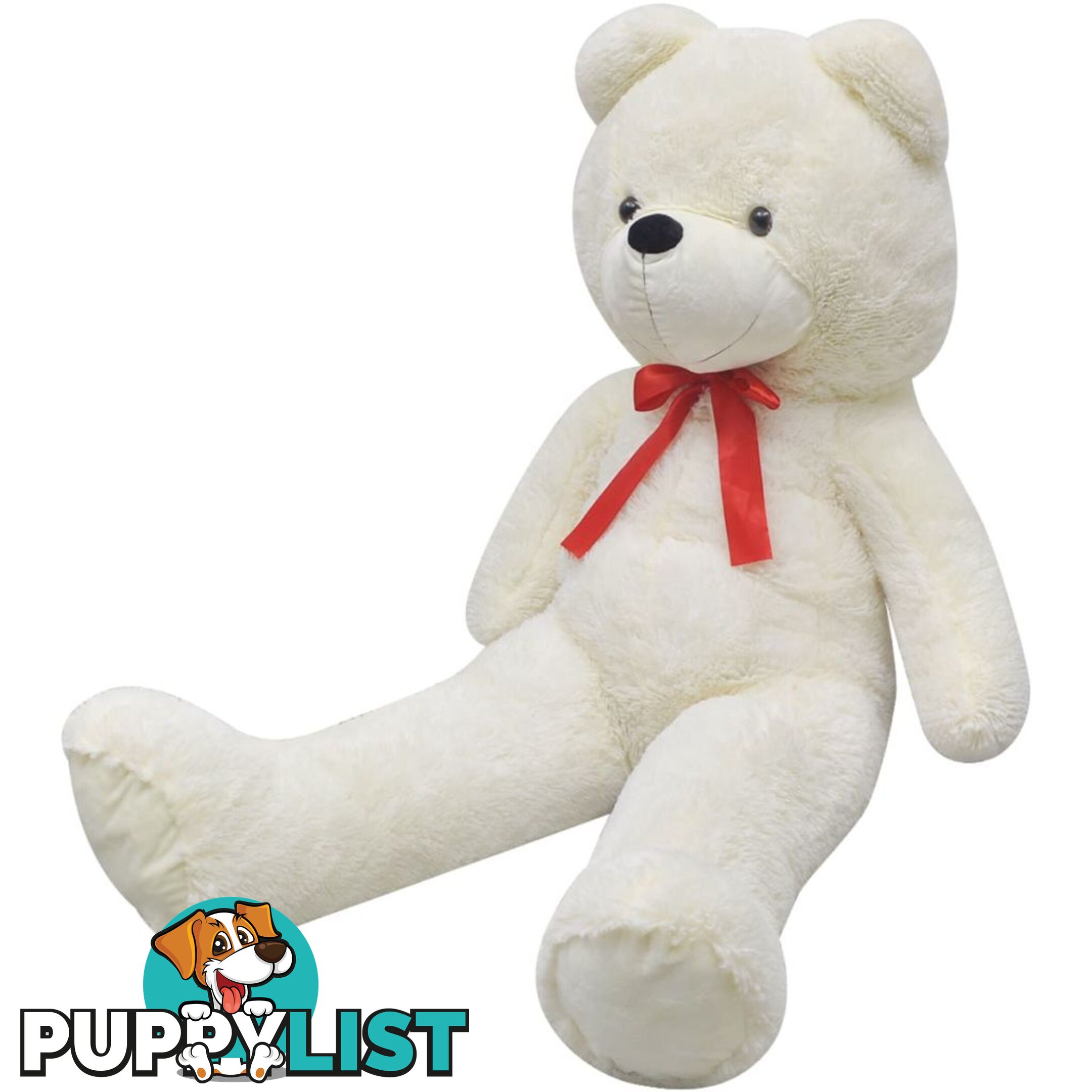 XXL Soft Plush Teddy Bear 175 Cm - White - Unbranded - 4326500420152