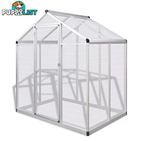 Outdoor Aviary Aluminum 178 X 122 X 194 Cm - Aviary - 8718475558958