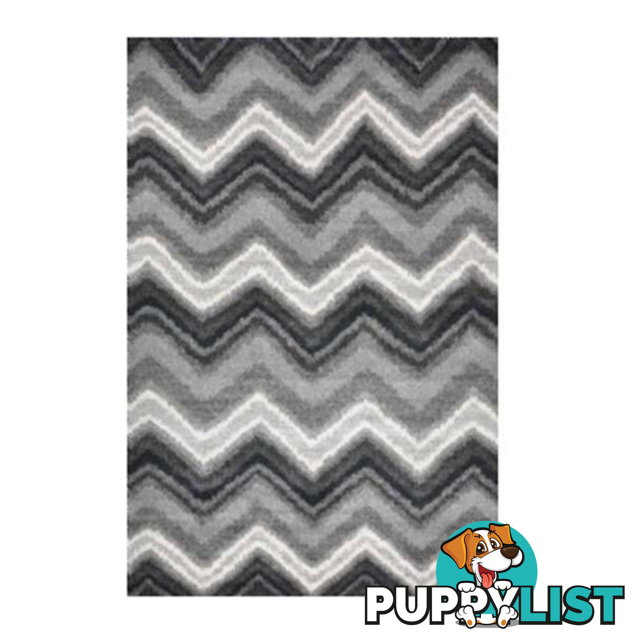 Grey Heat Set Style Rug 160 X 230 Cm - Unbranded - 7427046216364