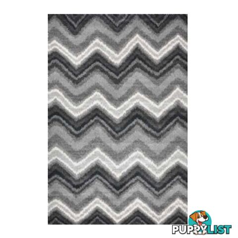 Grey Heat Set Style Rug 160 X 230 Cm - Unbranded - 7427046216364