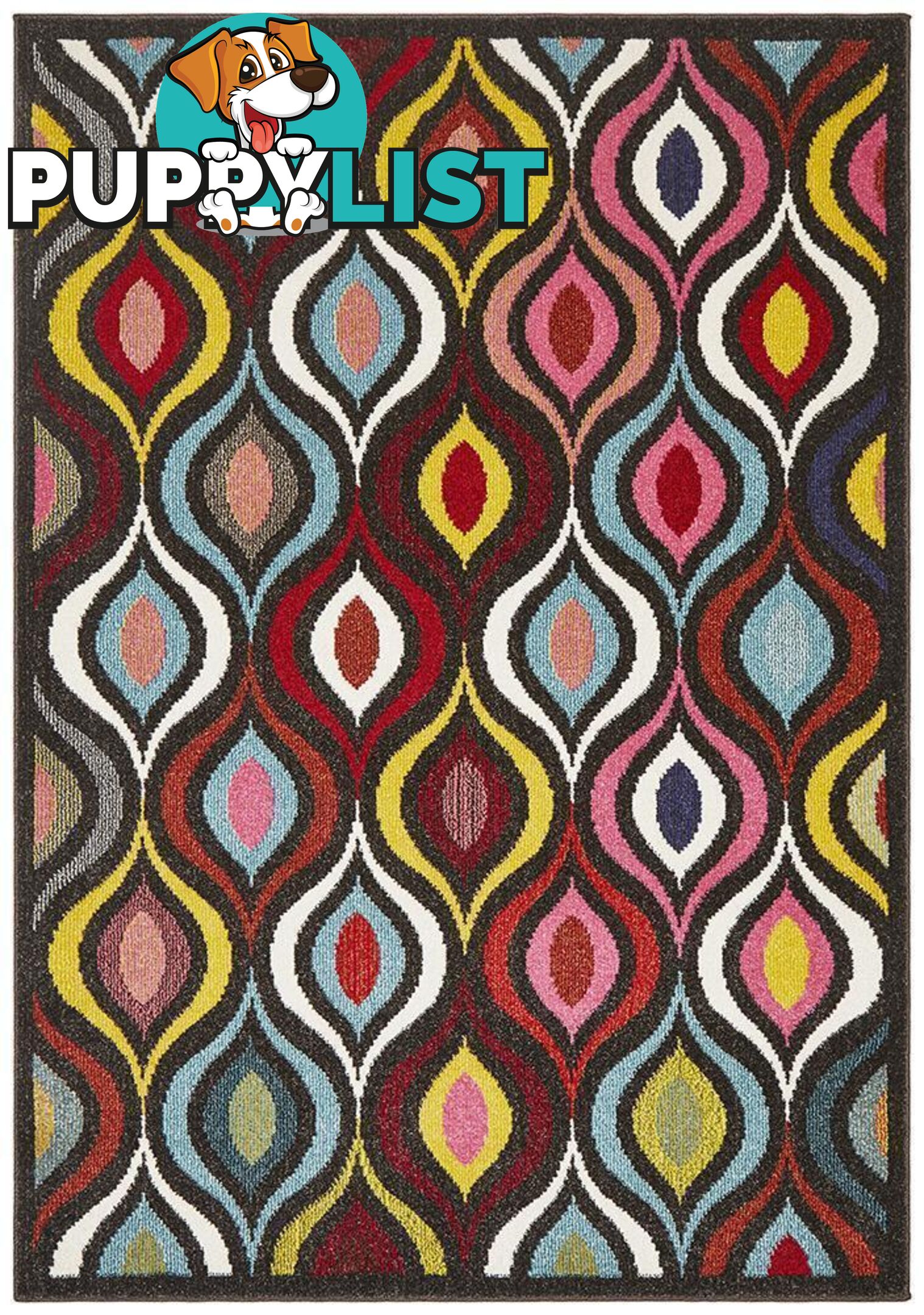 Gemini Psychedelic Eyes Rug - Unbranded - 999999121070