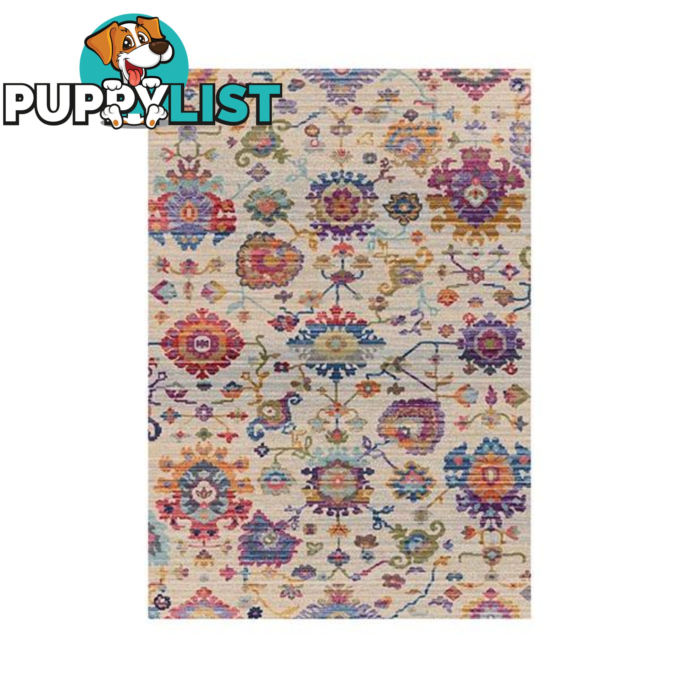 Traditional Heat Set Opera Multi Rug - Unbranded - 9476062085339