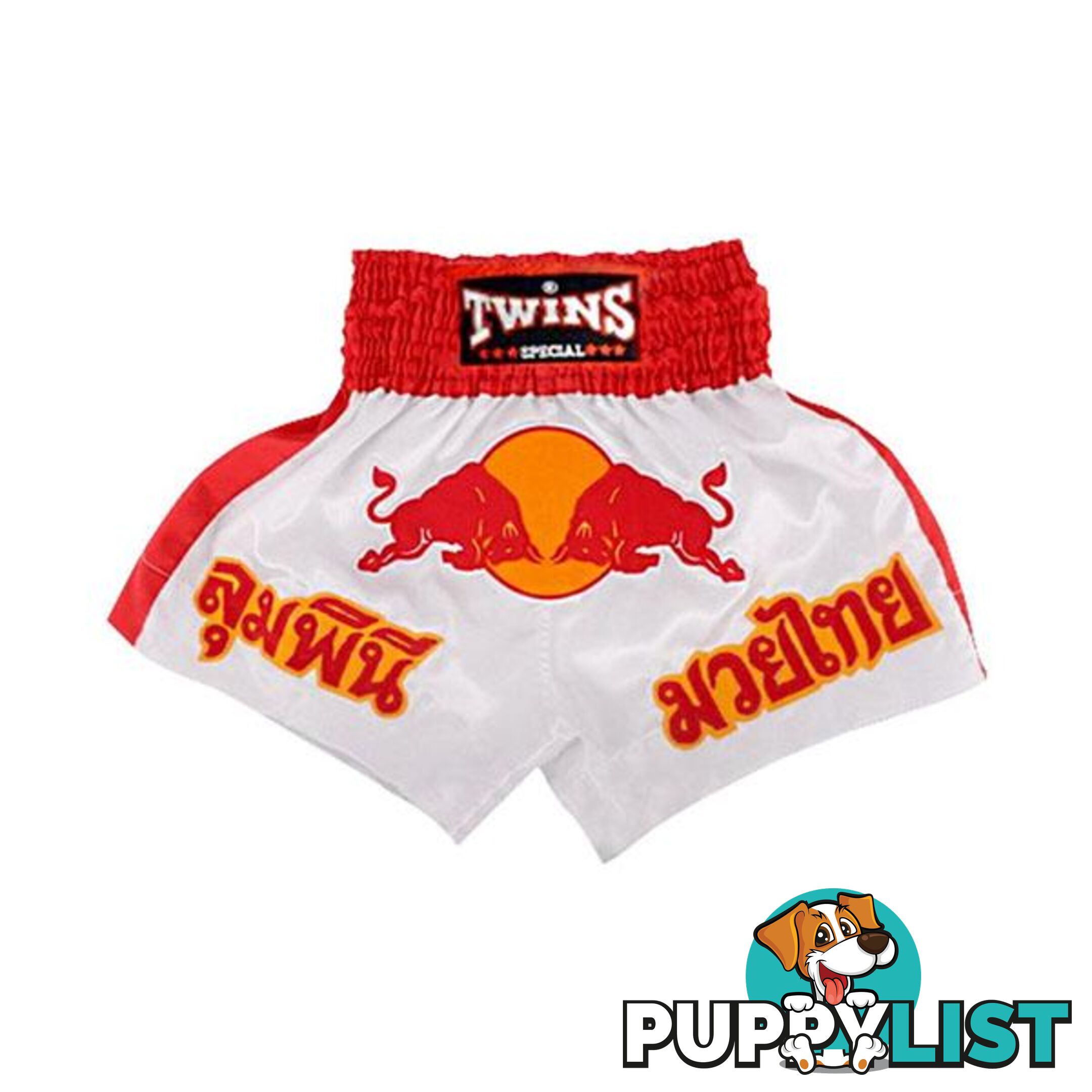 Twins Boxing Shorts Red Bull - Twins Special - 9476062141479