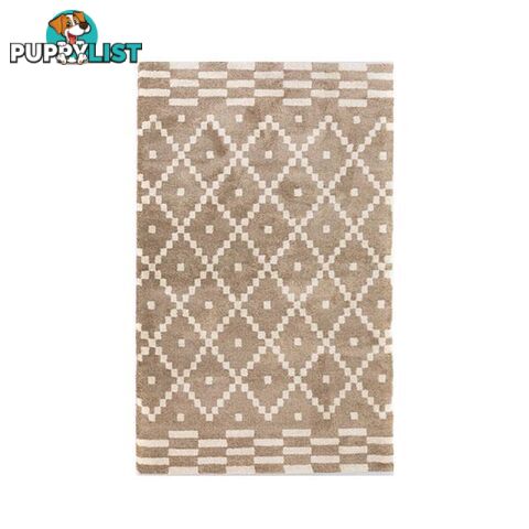 Beige Vogue Polyester Rug - Unbranded - 787976630270