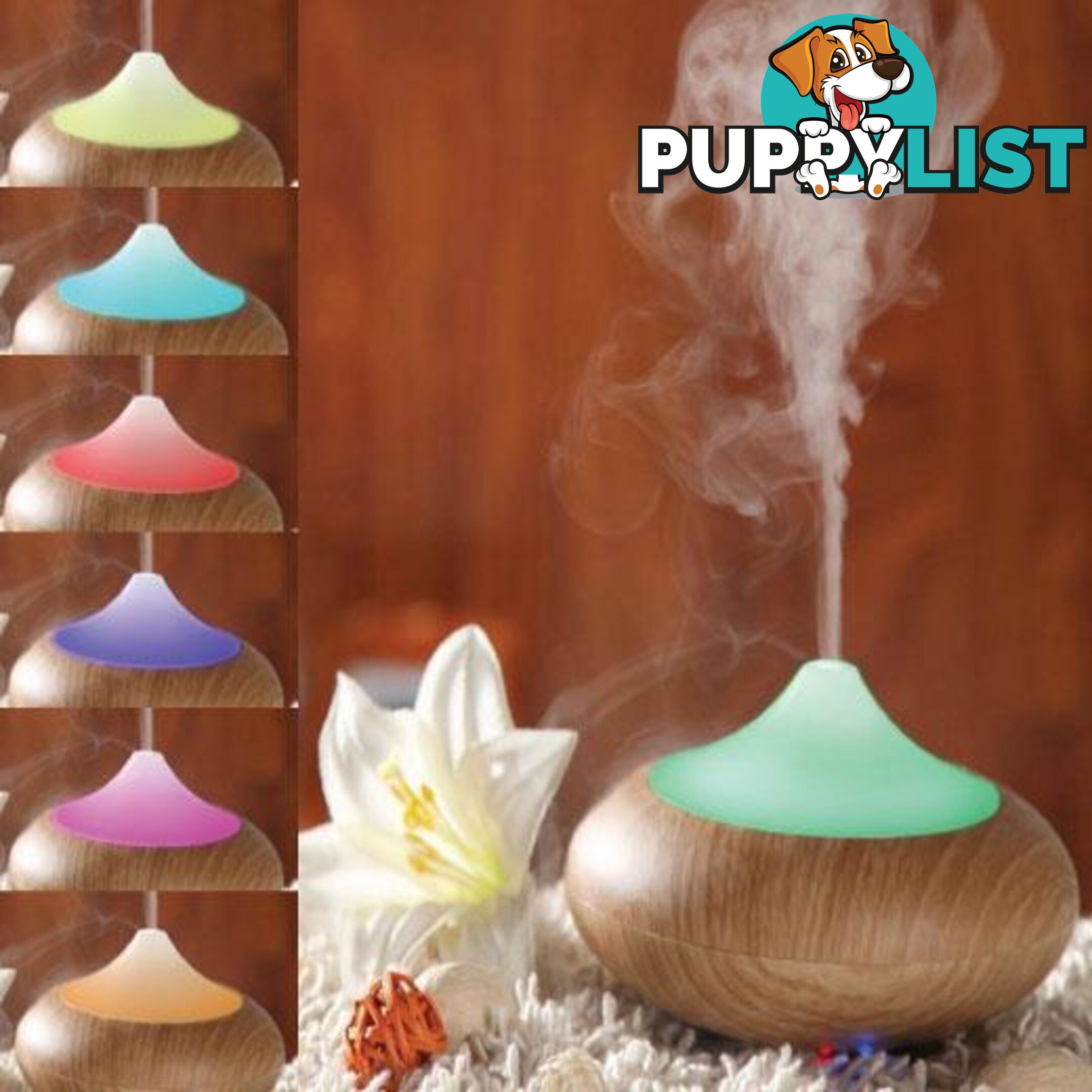 Essential Oil Aroma Diffuser 160ml Humidifier - Unbranded - 4344744393803