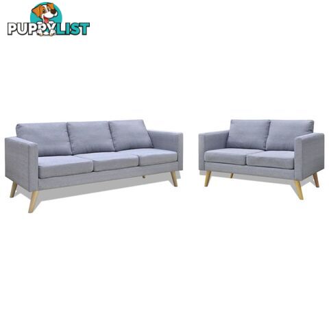 2-Seater And 3-Seater Fabric Sofas - Unbranded - 4326500438461