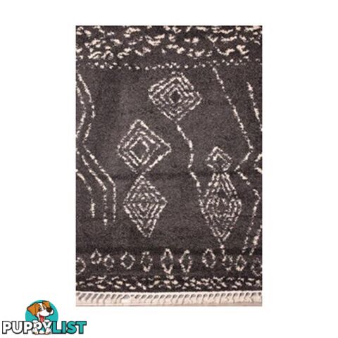 Moroccan Nomad Can Charcoal Rug - Unbranded - 7427046178549