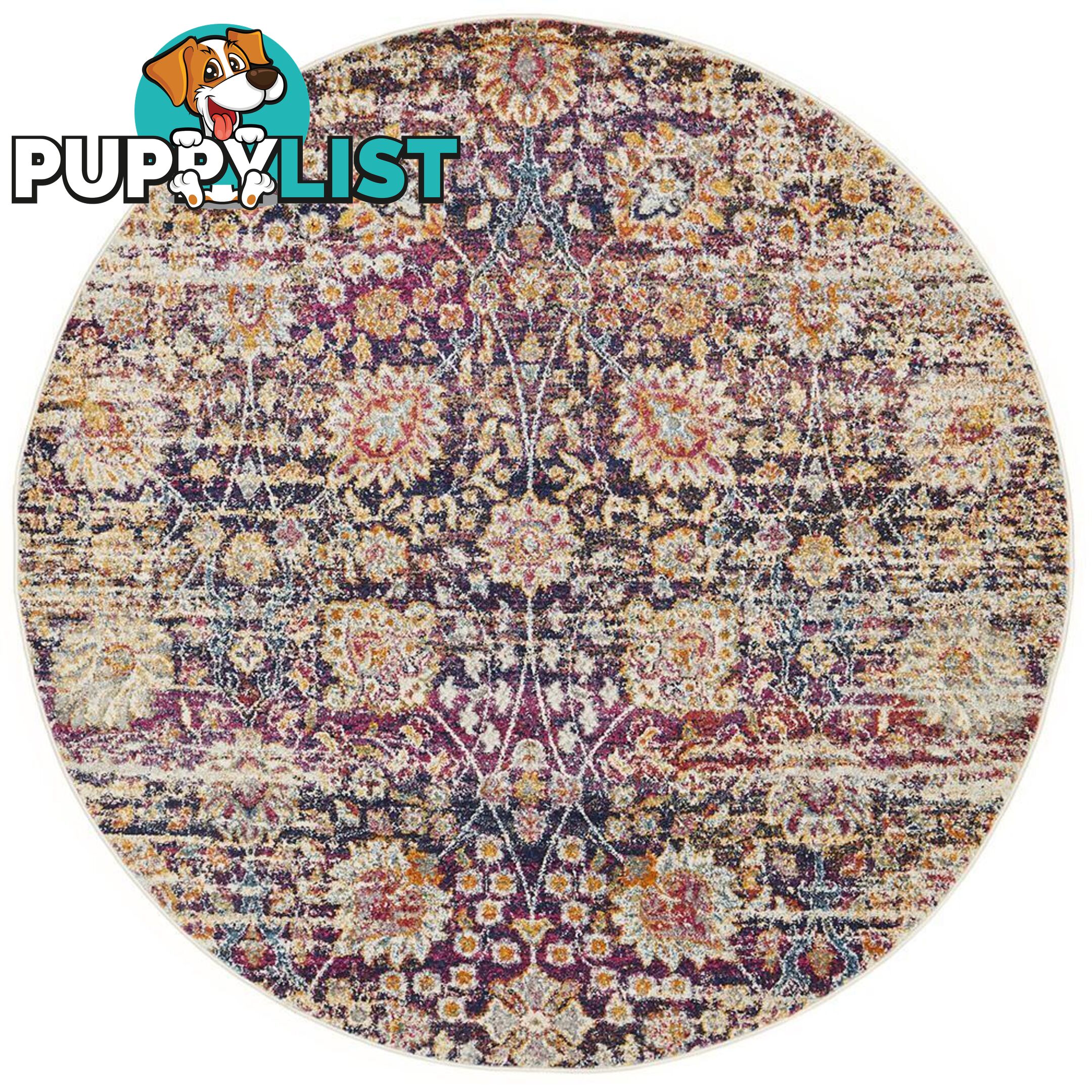 Mirage Round Zolan Multi Rug - Unbranded - 9375321838290