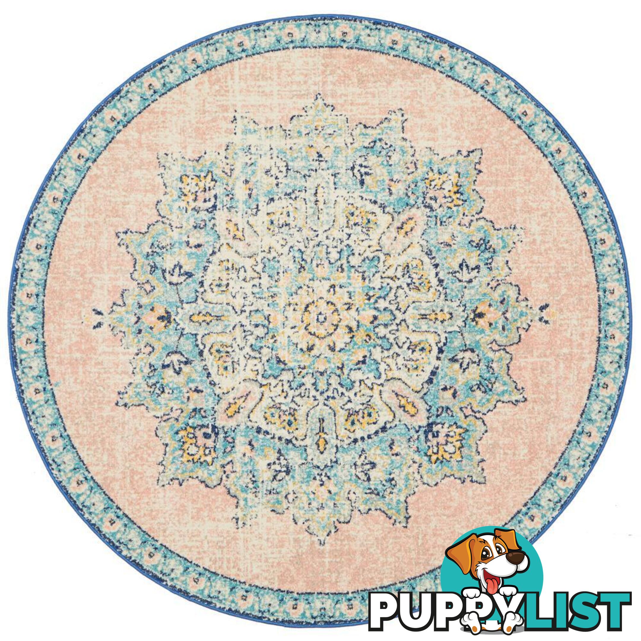 Avenue Flamingo Round Rug - Unbranded - 9375321883580