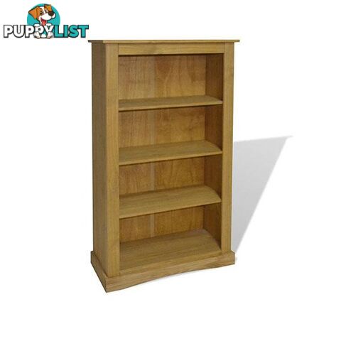 4 Tier Bookcase Mexican Pine Corona Range 81 X 29 X 150 Cm - Unbranded - 8718475526230