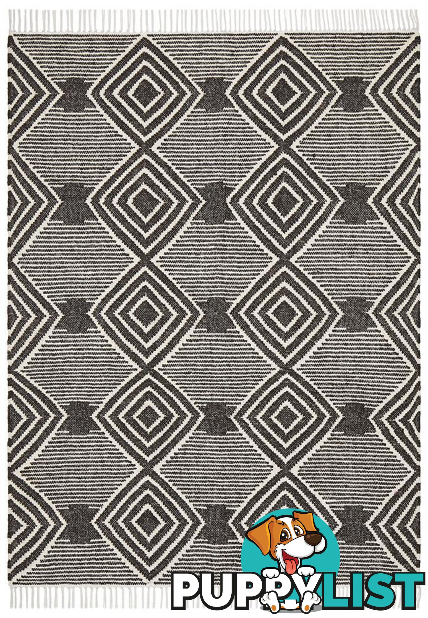 Miller Rhythm Dance Charcoal Rug - Unbranded - 9375321832175