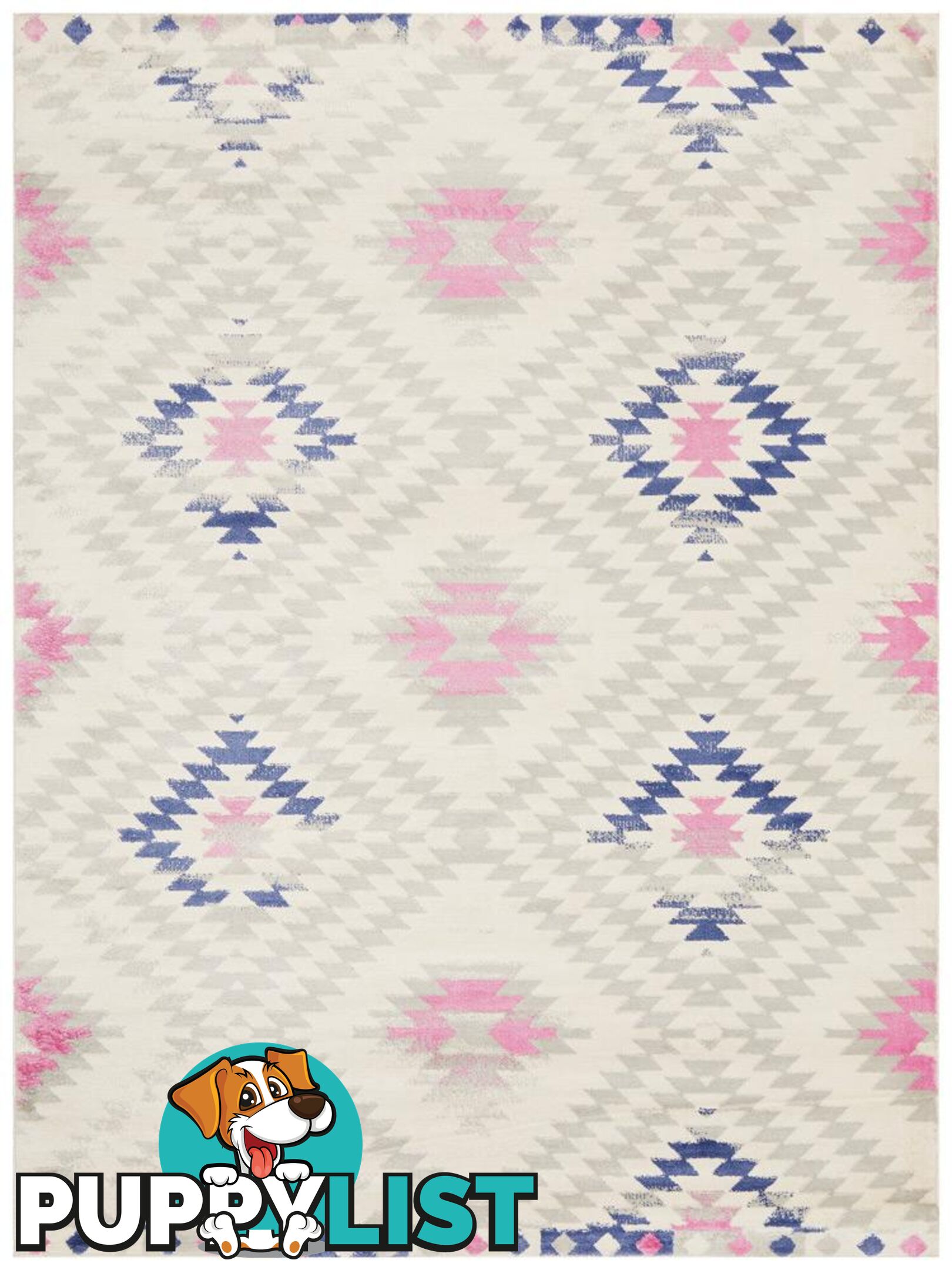 Zanzibar Safir Pastel Rug - Unbranded - 9375321876551