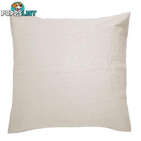 Bambury French European Pillowcase Pebble - Pillowcase - 9320488121419