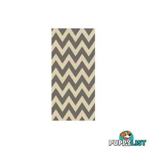 Picasso Chevron Dark Grey Home Rug - Unbranded - 9324373027558