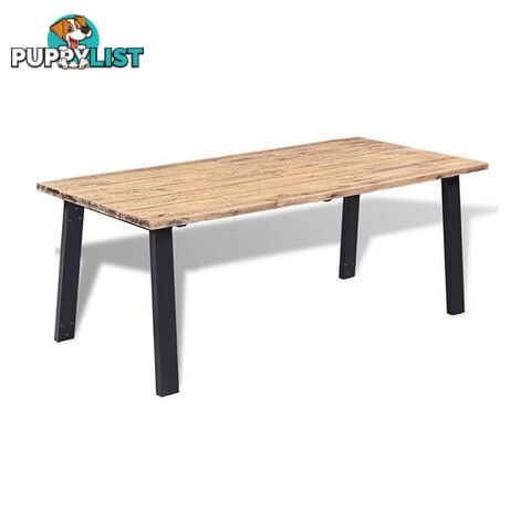 Dining Table Solid Acacia Wood 170 X 90 X 75 Cm - Unbranded - 7427046166690