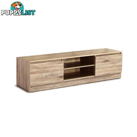 160 Cm Tv Stand Entertainment Unit Lowline Storage Cabinet Wooden - Artiss - 7427046183260