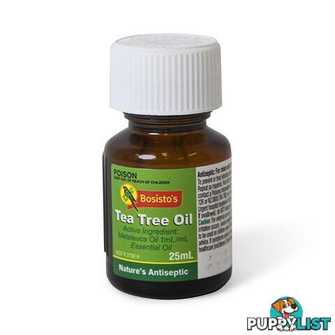 25Ml Tea Tree Oil Pure Melaleuca Pimples Acne Bites Natural Antiseptic - Unbranded - 787976621452