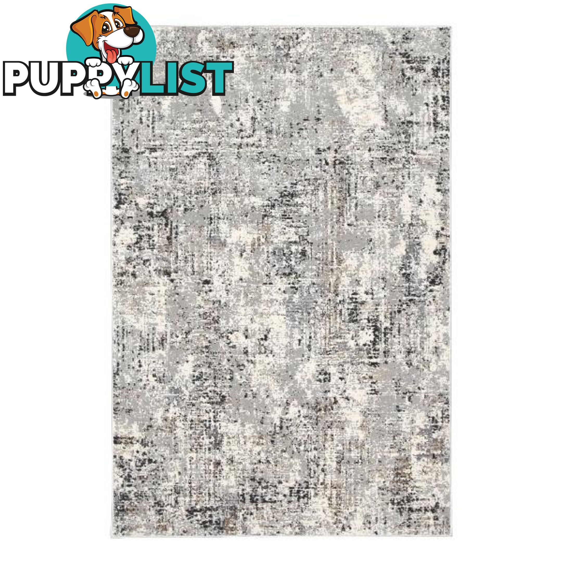 Expressions Grey Modern Rug - Unbranded - 9315512146964