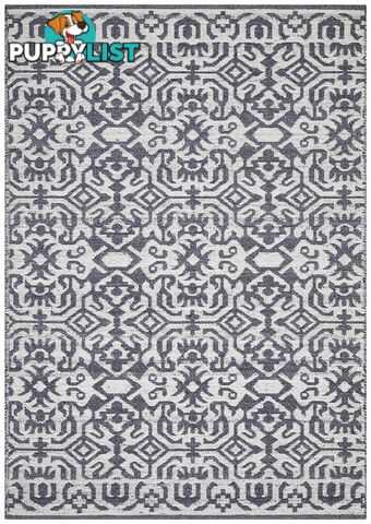 Relic Kian Silver Navy Rug - Unbranded - 9375321848404