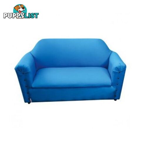 Kidee Lounge Double Seater Sky Blue Sofa - Unbranded - 787976609108