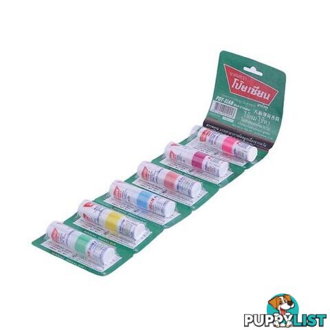 6X Thai Poy Sian Nasal Herbal Inhaler Menthol - Inhaler - 7427046182638