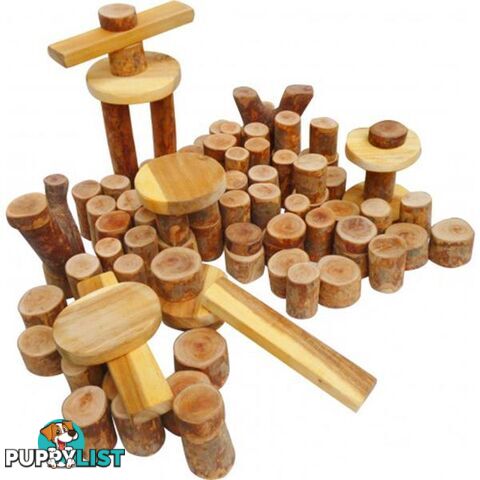 Tree Blocks 106 Pieces - Qtoys - 8936074268591