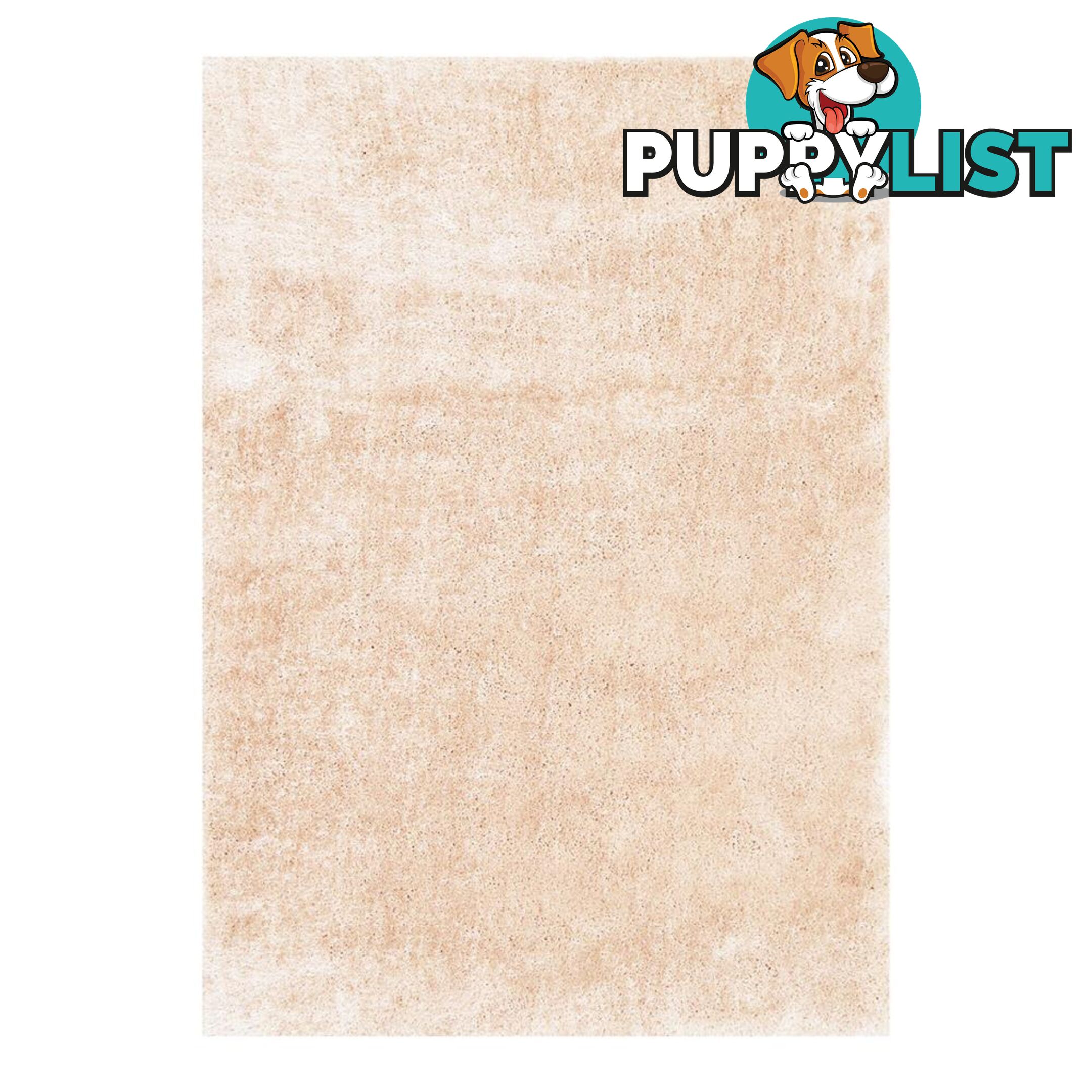 FIZZLE SHAGGY CREAM RUG - Unbranded - 7427046337762