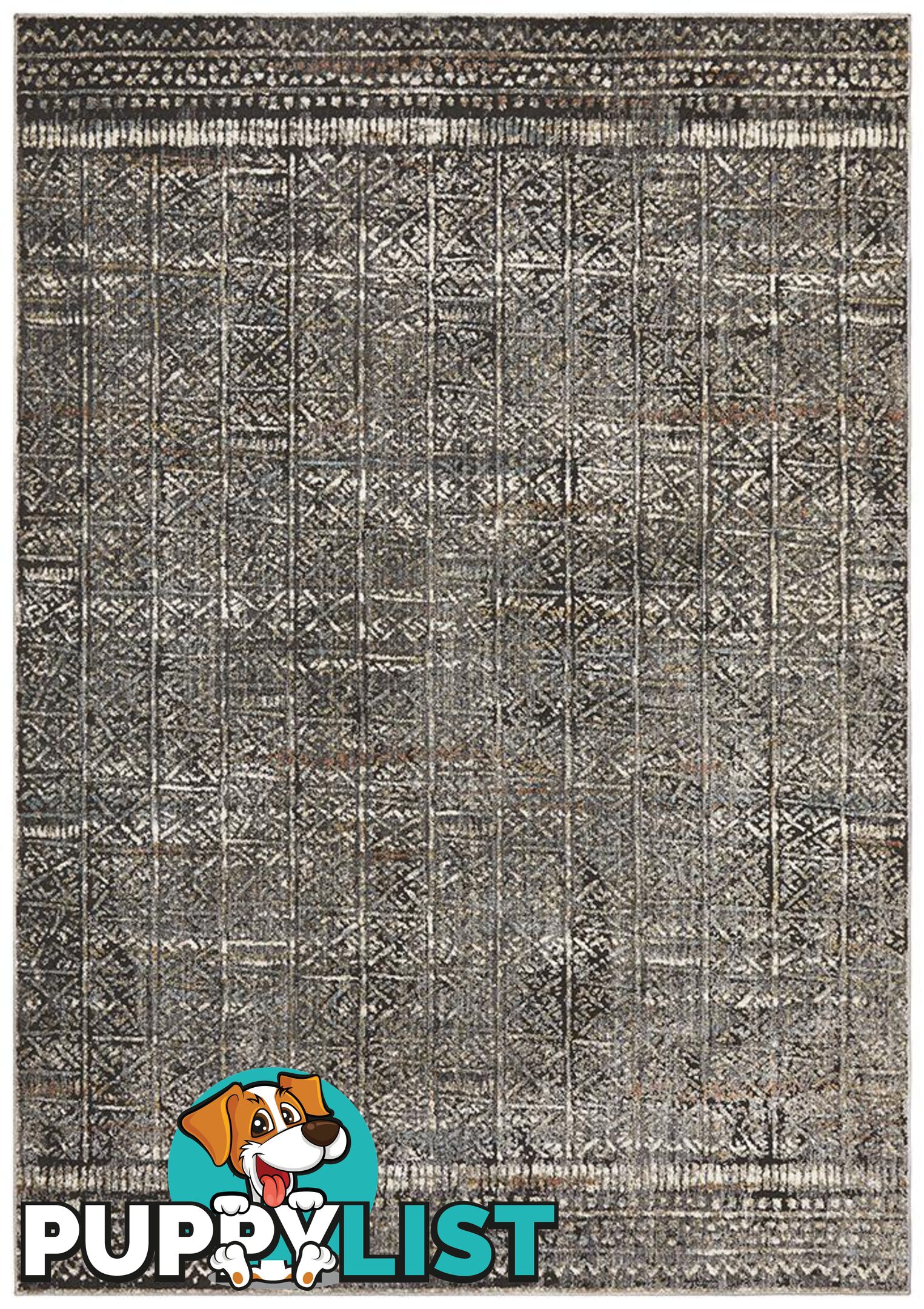 Jezebel Fluid Evening Modern Grey Rug - Unbranded - 9375321827782