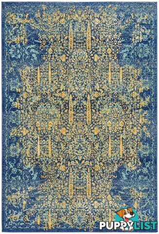 Radiance Royal Blue Rug - Unbranded - 9375321886451