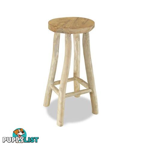 Brown Bar Stool Teak - Unbranded - 8718475533320