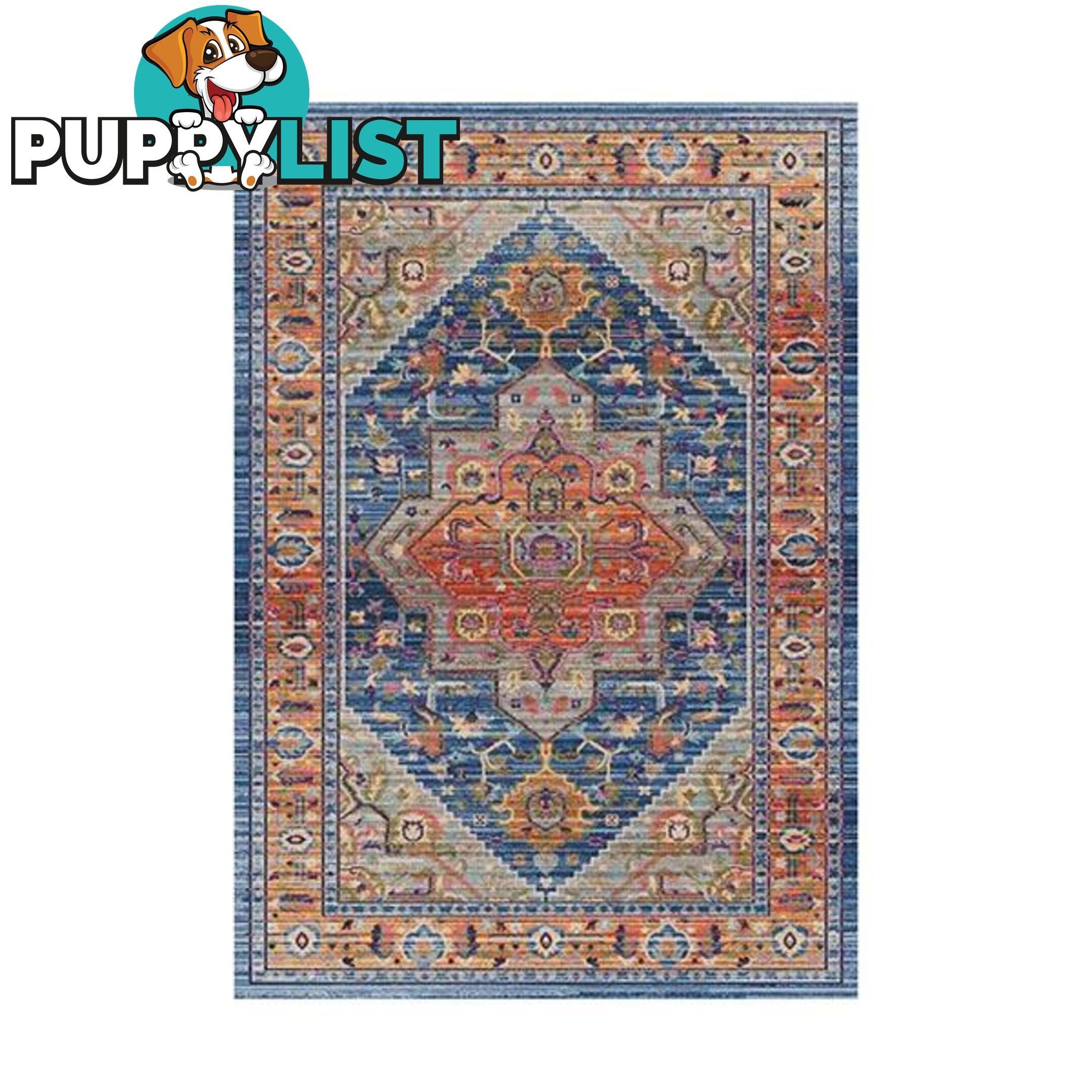 Traditional Opera Navy Rug - Unbranded - 9476062085230