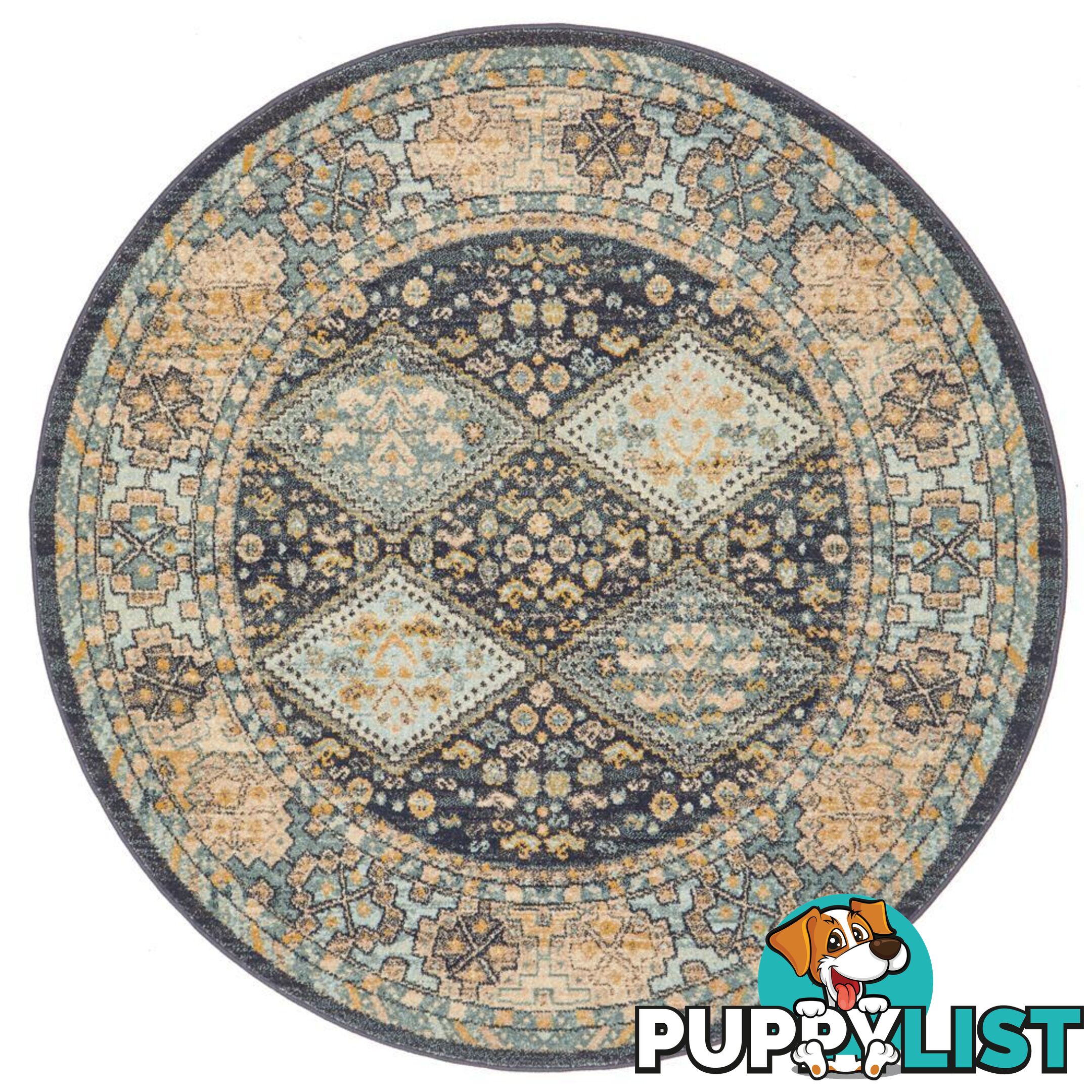 Legacy Round Donanma Rug - Unbranded - 9375321884662