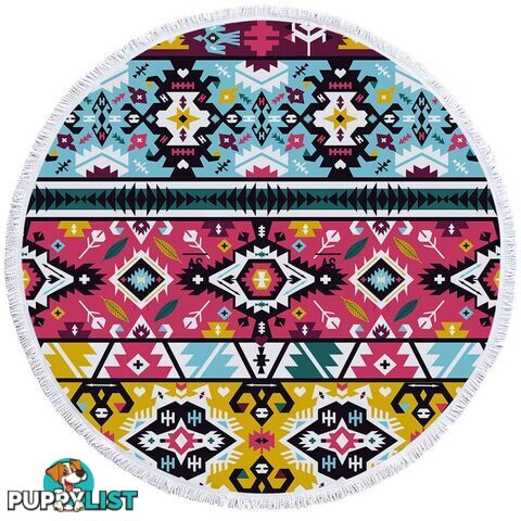 Aztec Beach Towel - Towel - 7427046304412