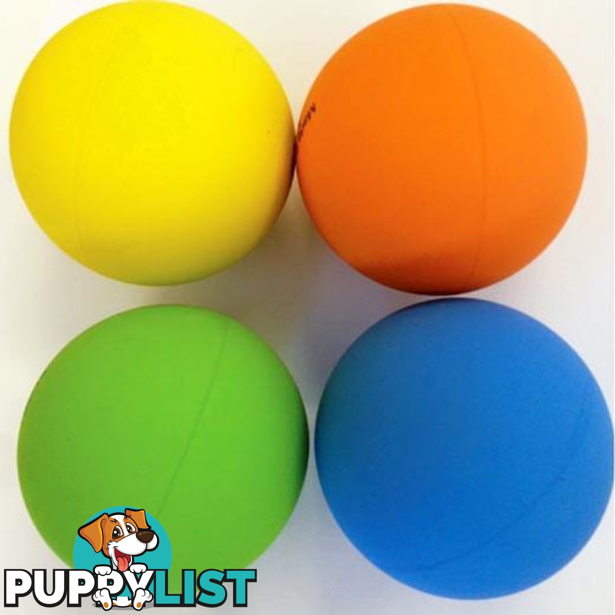 High Bounce Hand Balls | 4 Colour Pack - Unbranded - 4344744423722