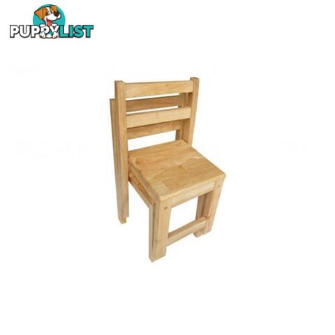 Standard Chairs - Rubberwood - Qtoys - 7427046161947