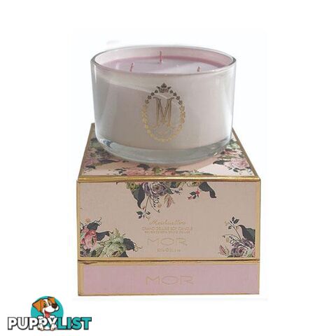 Mor Luxury 3 Wick Candle 600G Marshmallow - MOR - 7427046182041