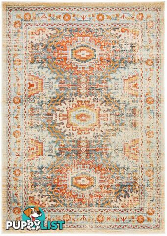 Legacy Mavi Turuncu Rug - Unbranded - 9375321884150