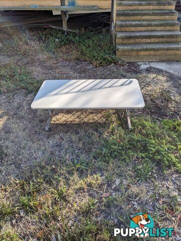 Table 120 cm x 66 cm on Castor Wheels