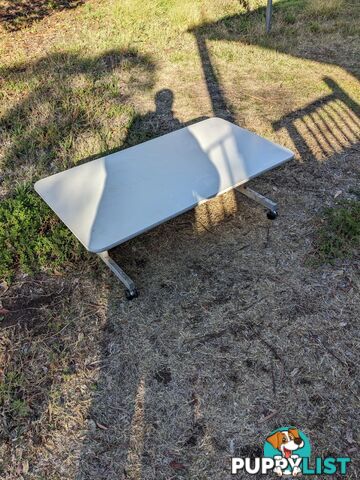 Table 120 cm x 66 cm on Castor Wheels